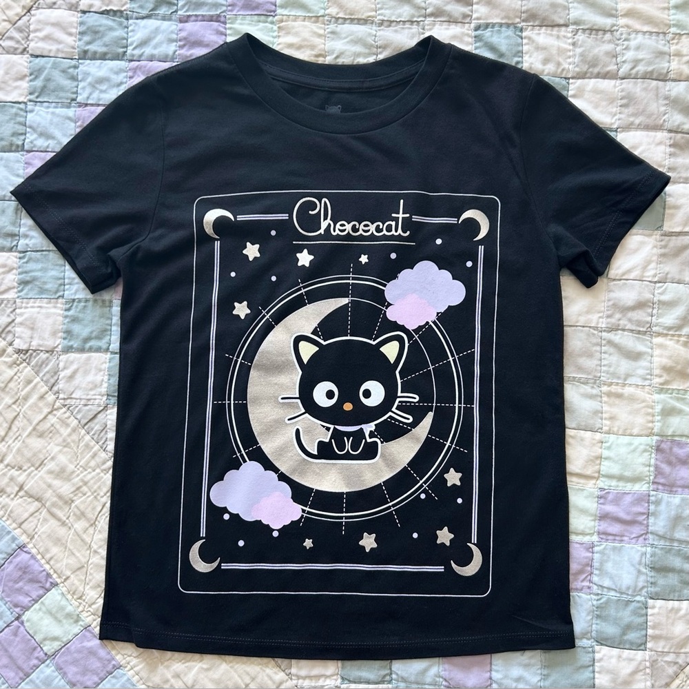 •••50% off••• Sanrio Chococat silver shirt tee